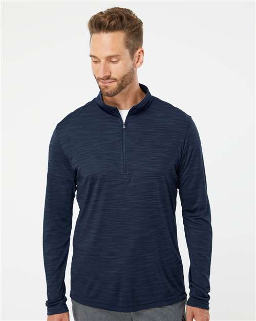 Men's Lightweight Mélange Quarter-Zip Pullover - A475 7