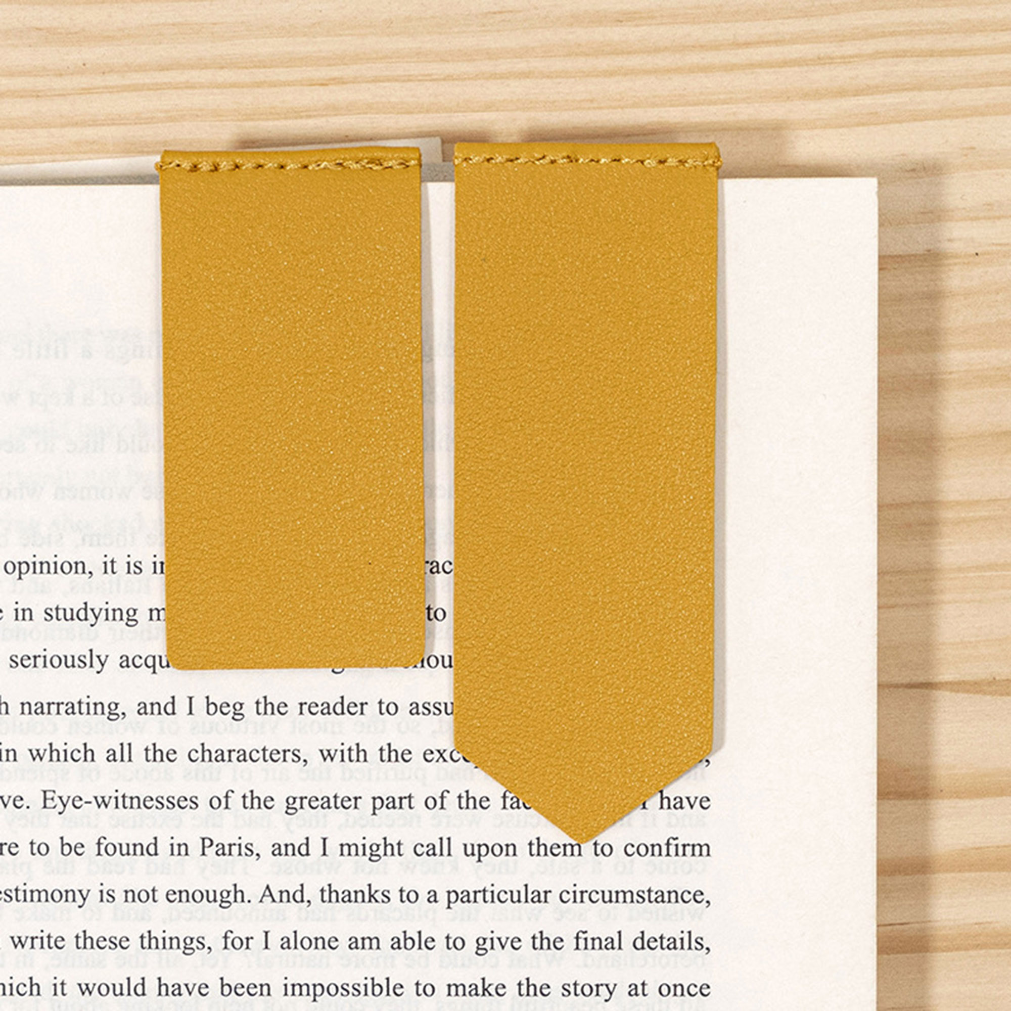 PU Leather Bookmarks 3