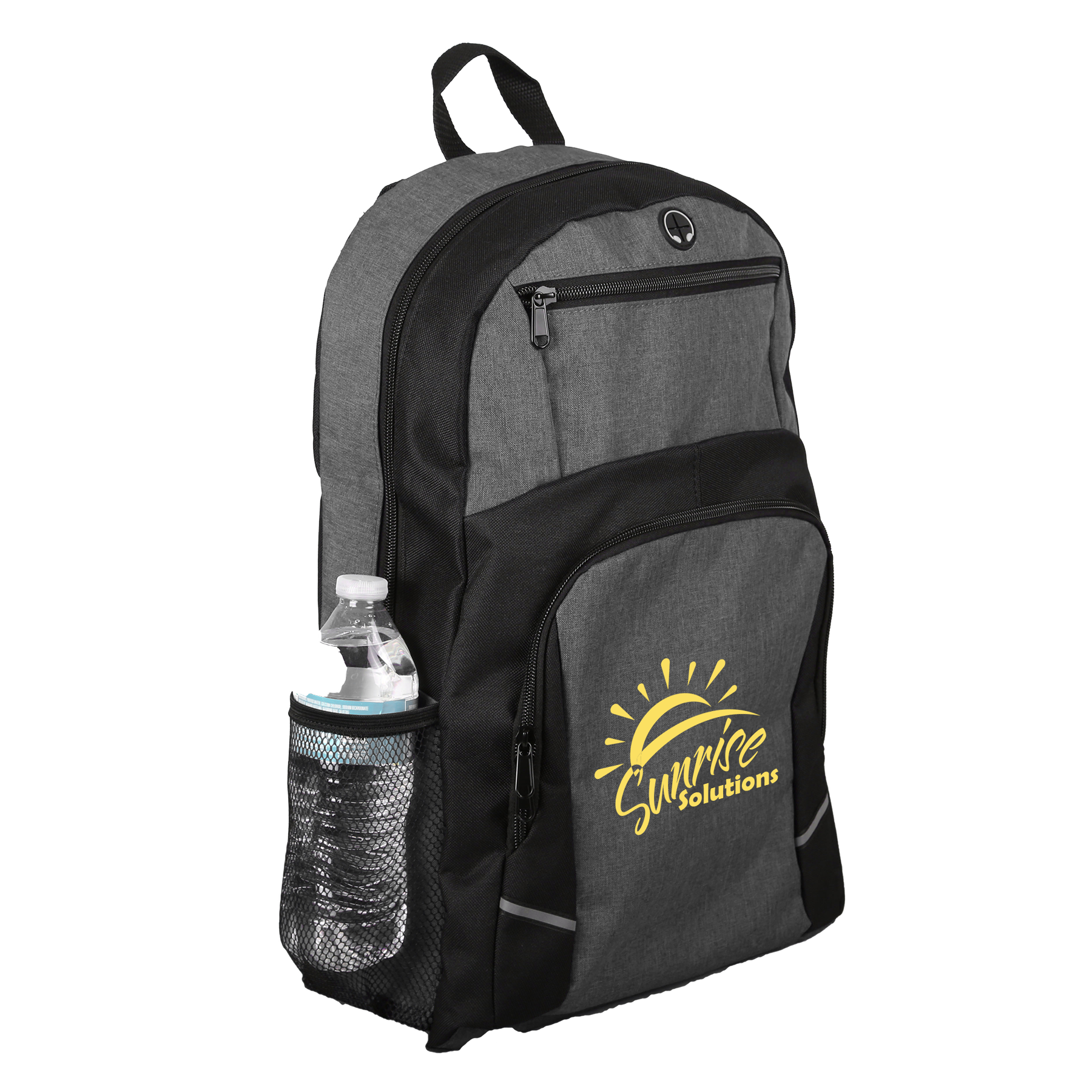16" Stanford Heathered Laptop Computer Backpack 9