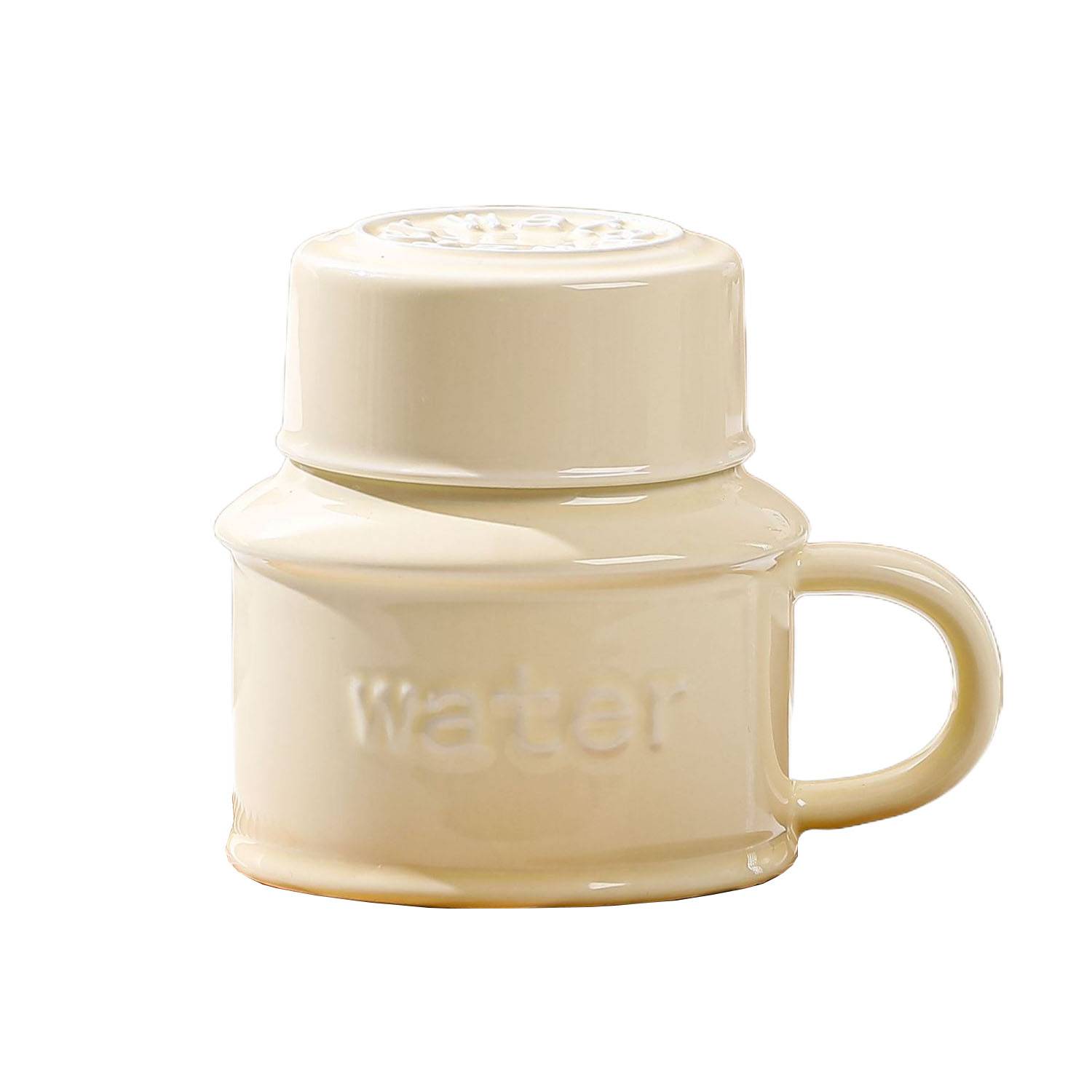 15oz Durable Ceramic Mug w/ Handle and Large Capacity 9