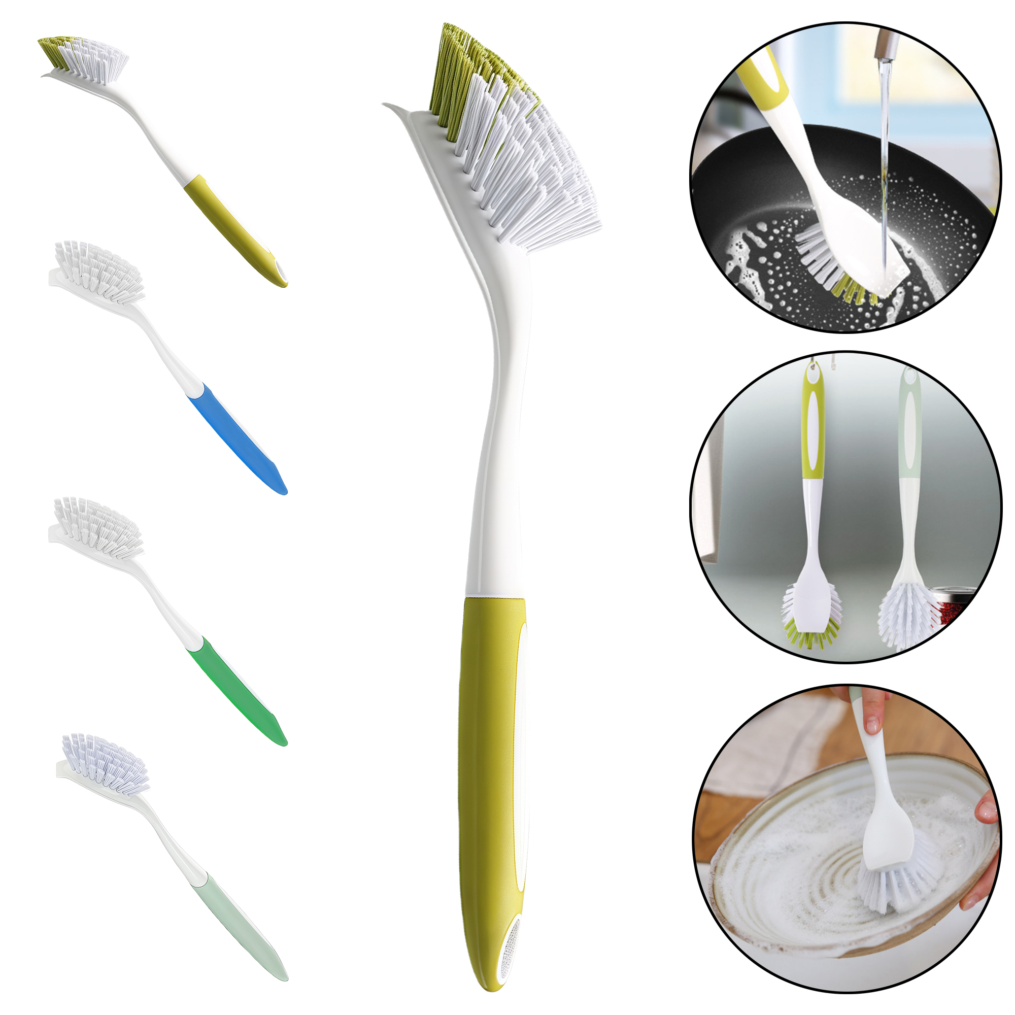 Long Handle Ivy Pot Brush, custom kitchen gadget with logo imprint 4