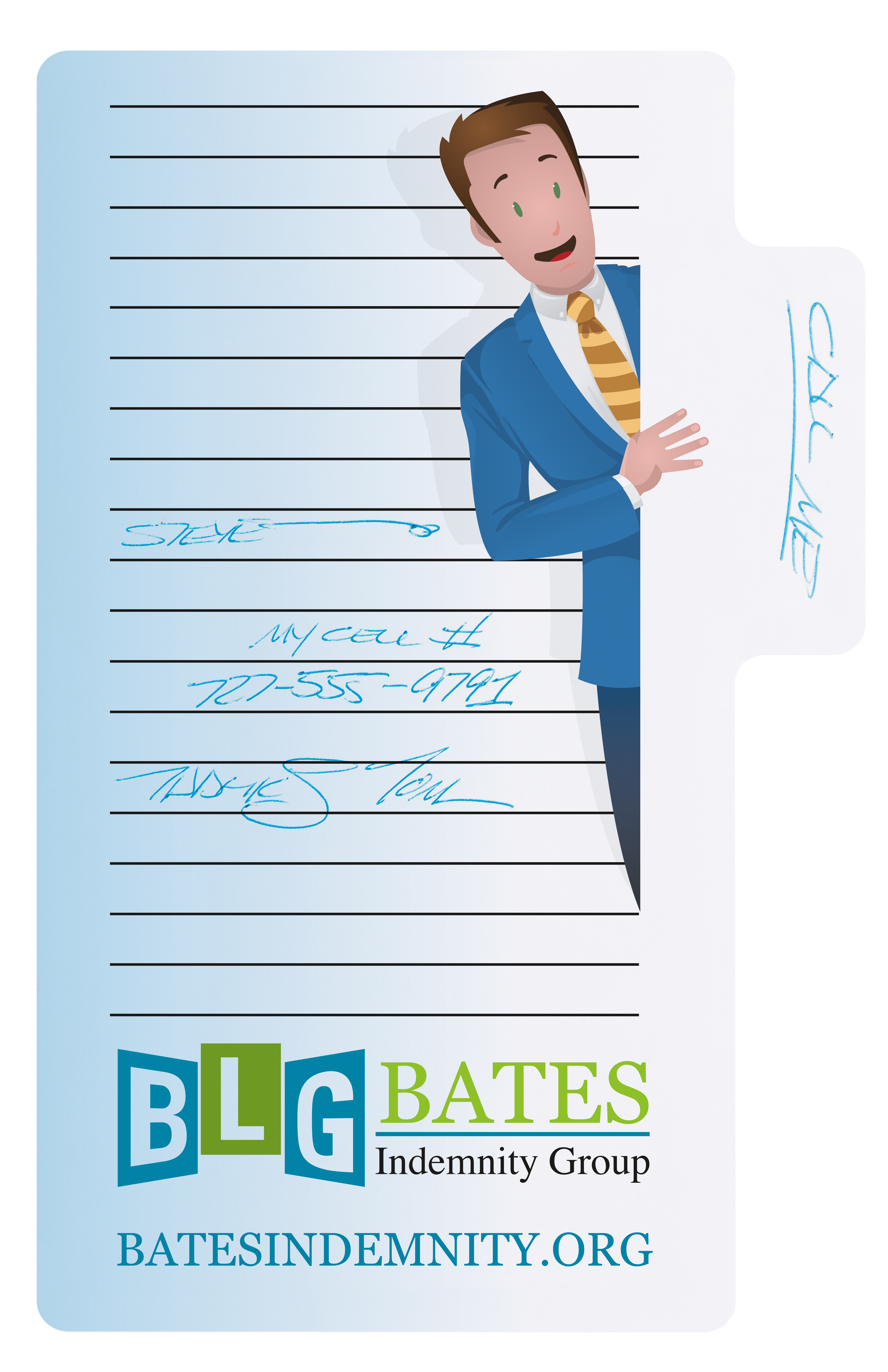 Souvenir® Sticky Note™ Memo Tabs™ Pad, 25 sheet 21