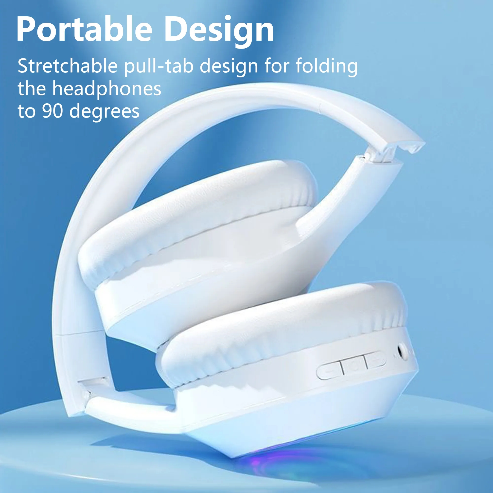 Foldable Wireless Over Ear Headphones 3