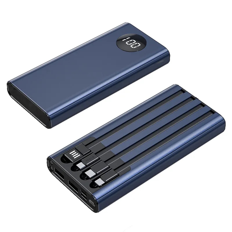 10000Mah Power Bank With Cables 3