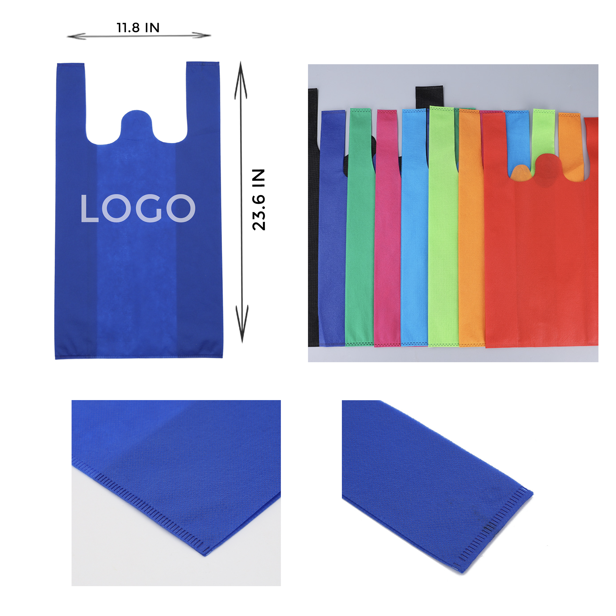 MOQ 10 PCS Versatile Non - woven Vest Bag 2