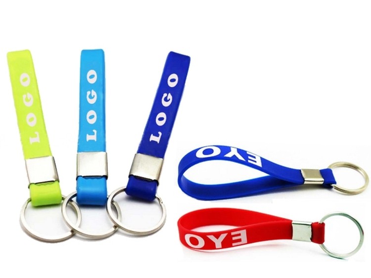 Silicone Bracelet Keychain 1