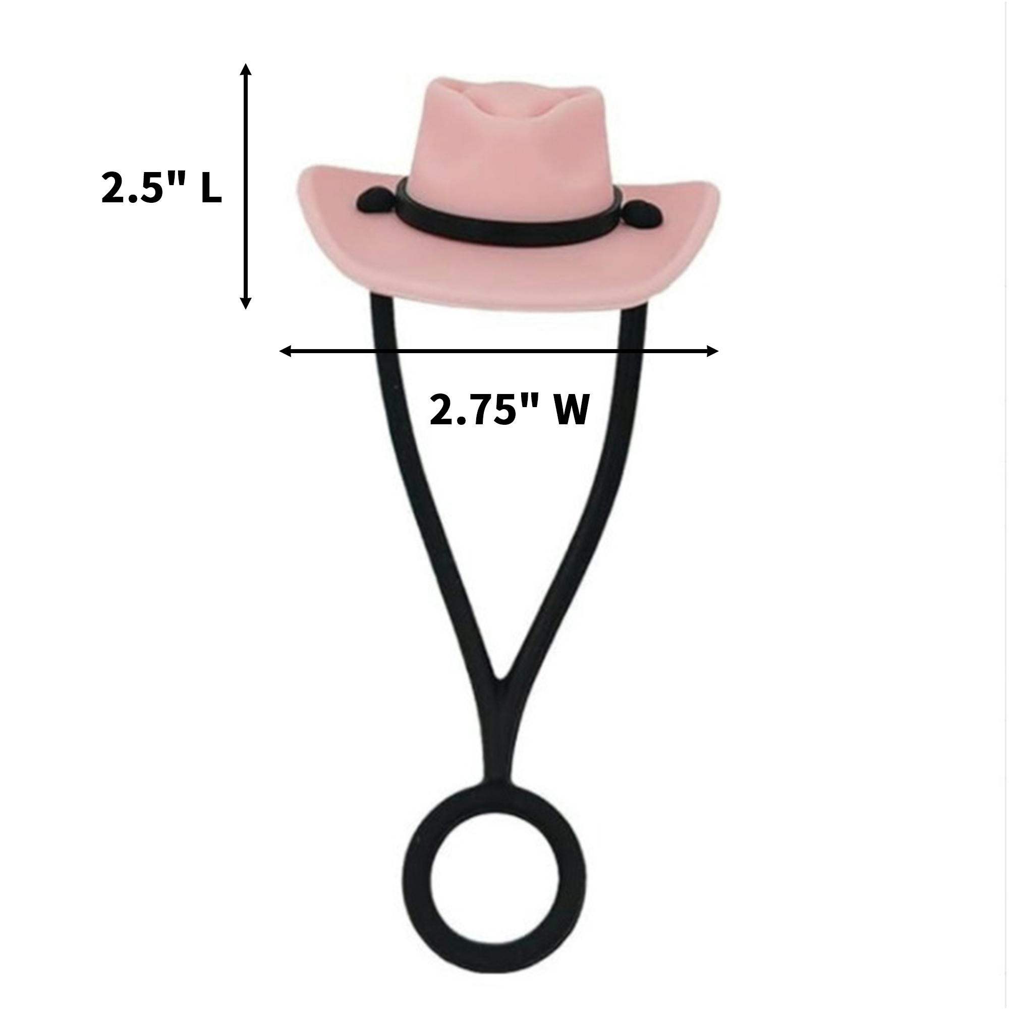 Food Grade Silicone Cowboy Hat Straw Cap 11