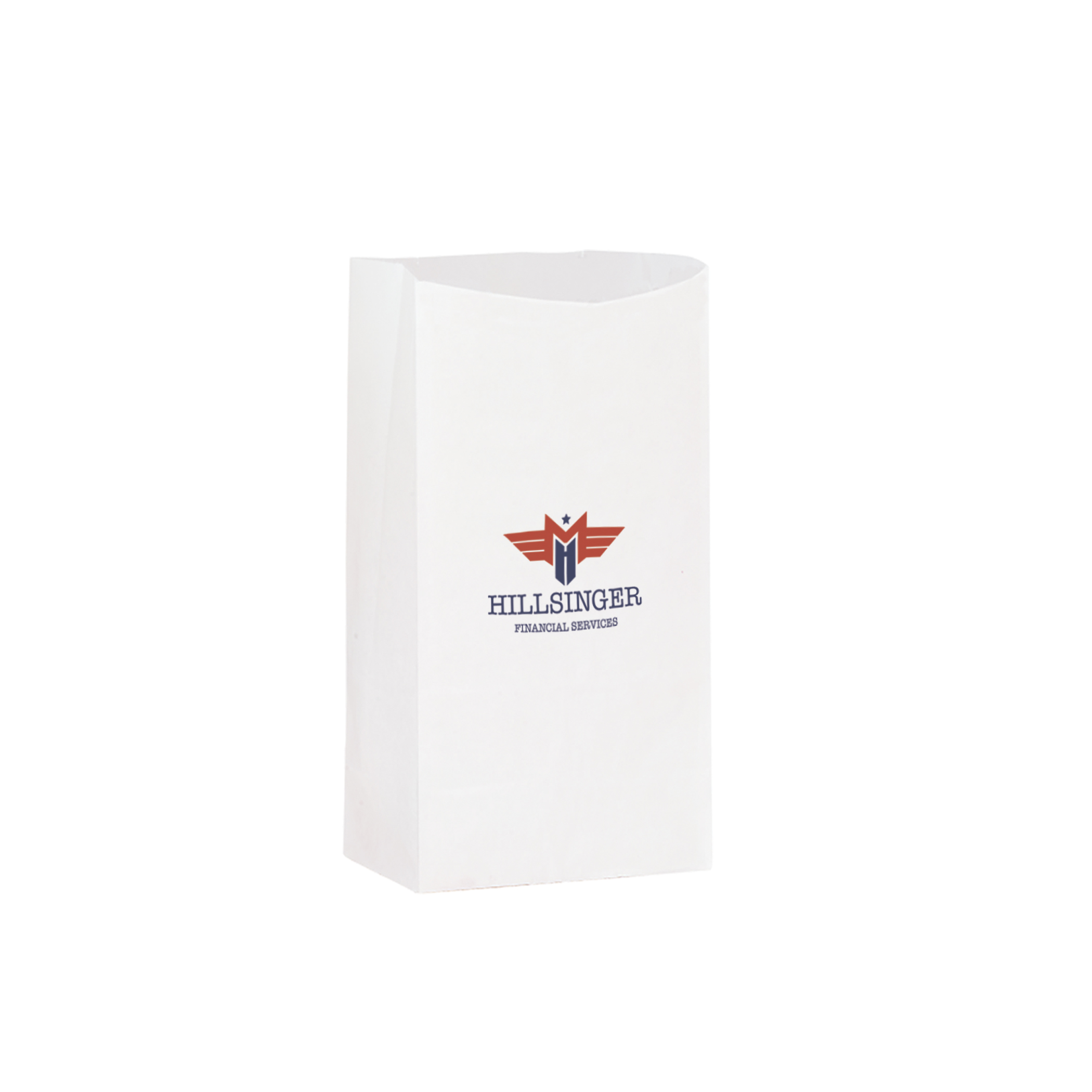 Popcorn Bag - White Kraft 2# SOS 1