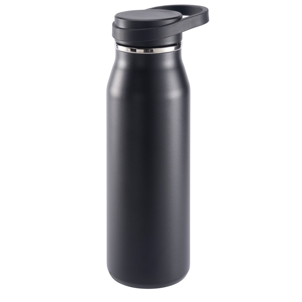 32oz Stainless Steel Vacuum Insulated Water Bottle With Carry Handle Lid, custom water bottle with logo imprint 4
