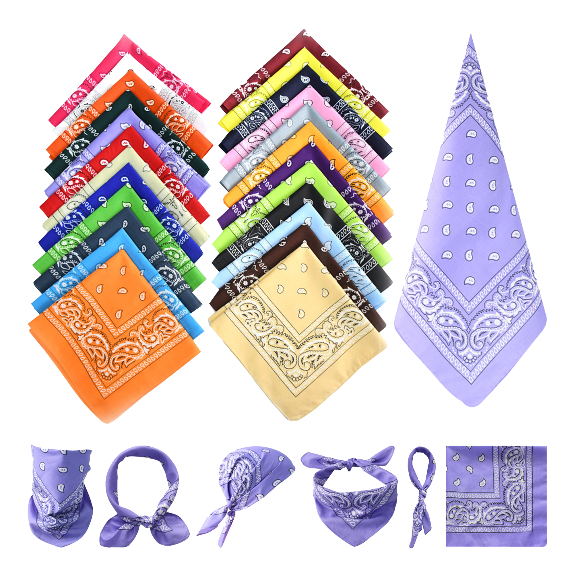 High-Quality Pure Cotton Handkerchief 1