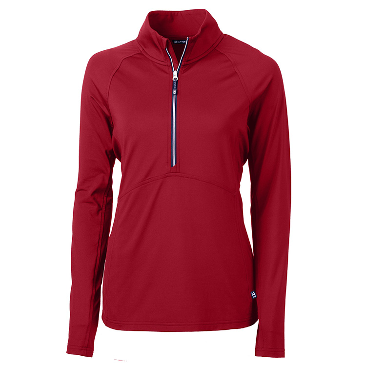 Cutter & Buck Ladies Adapt Eco Knit Stretch Pullover 7