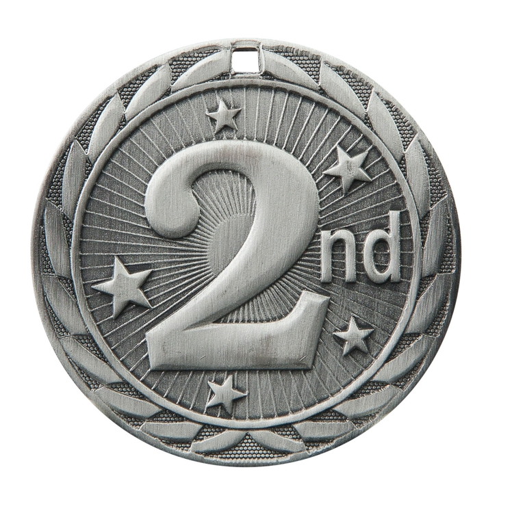 2nd Fe Iron Medal 2" 2