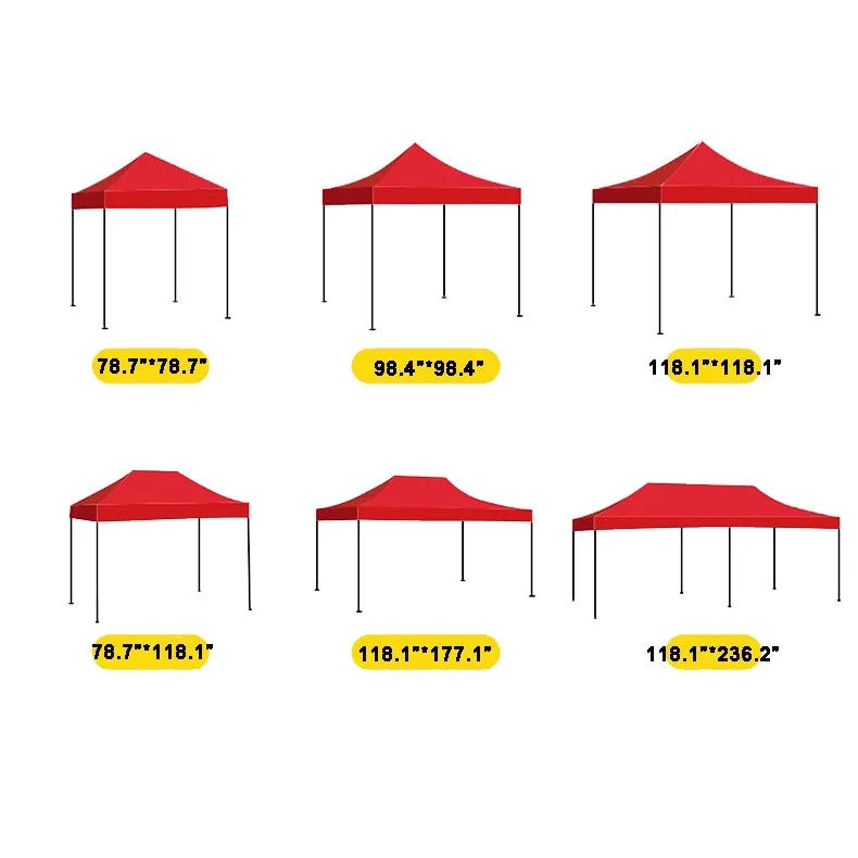 10' x 10' Custom Printed Pop Up Tent Kit 2