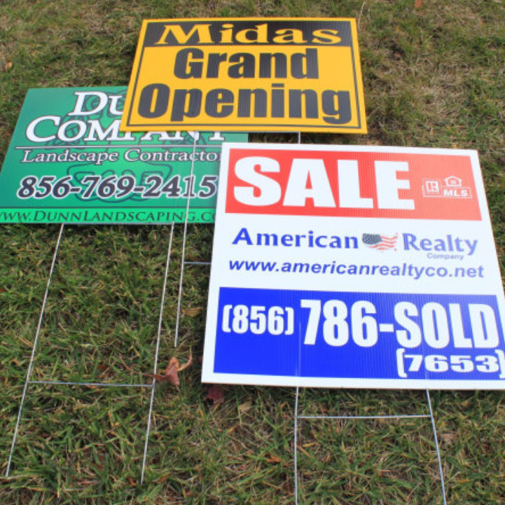 Customized Yard Sign (10" X 23") 6