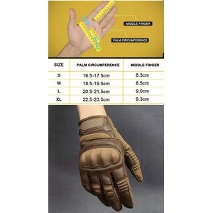 Combat Gloves With Hard Knuckle 3