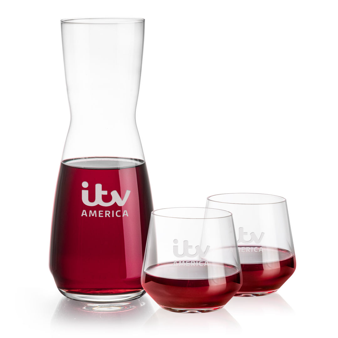 Mason Carafe & Sturgis Stemless Wine Set 5