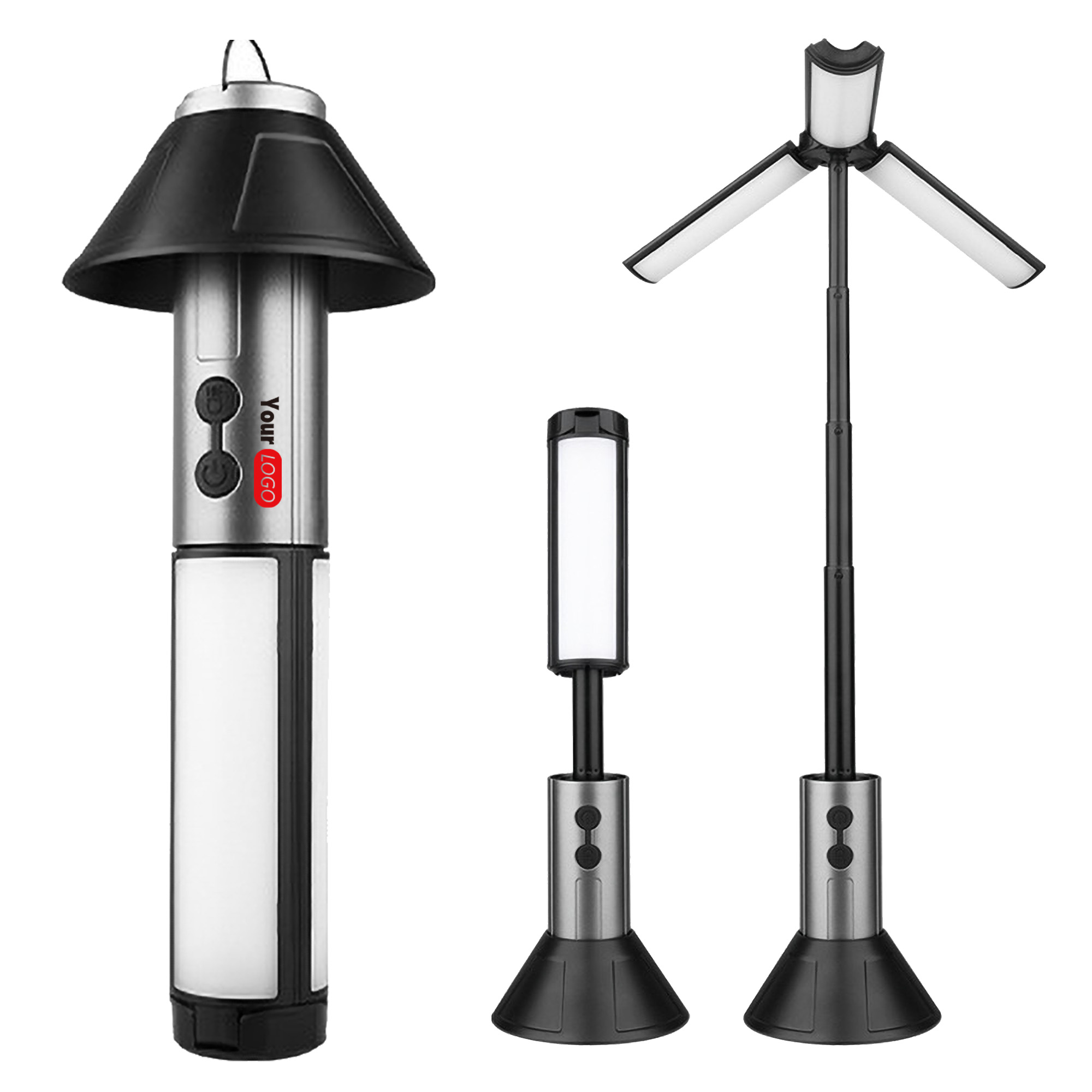Telescopic Camping Lights Portable Rechargeable Camping Tent 1