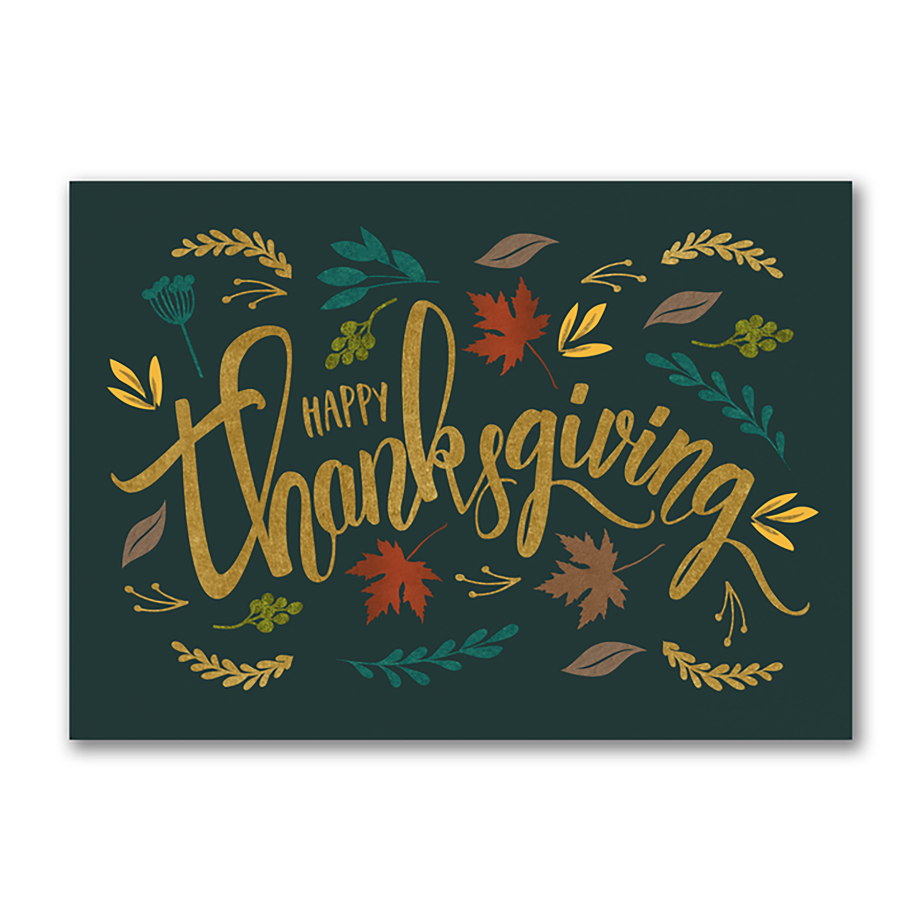 Leaves Aplenty Thanksgiving Card 1