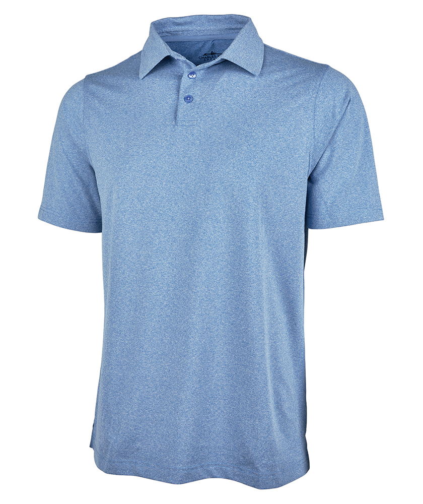 Men's Heathered Eco-Logic Stretch Polo 6