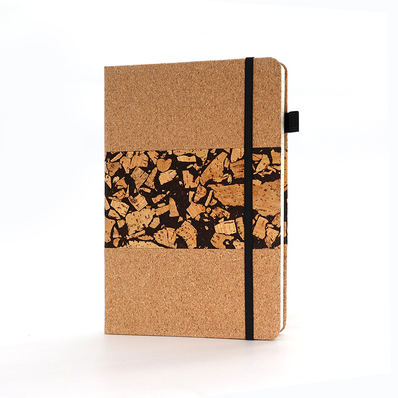 Coffee Grounds Spliced Business Notebook 3