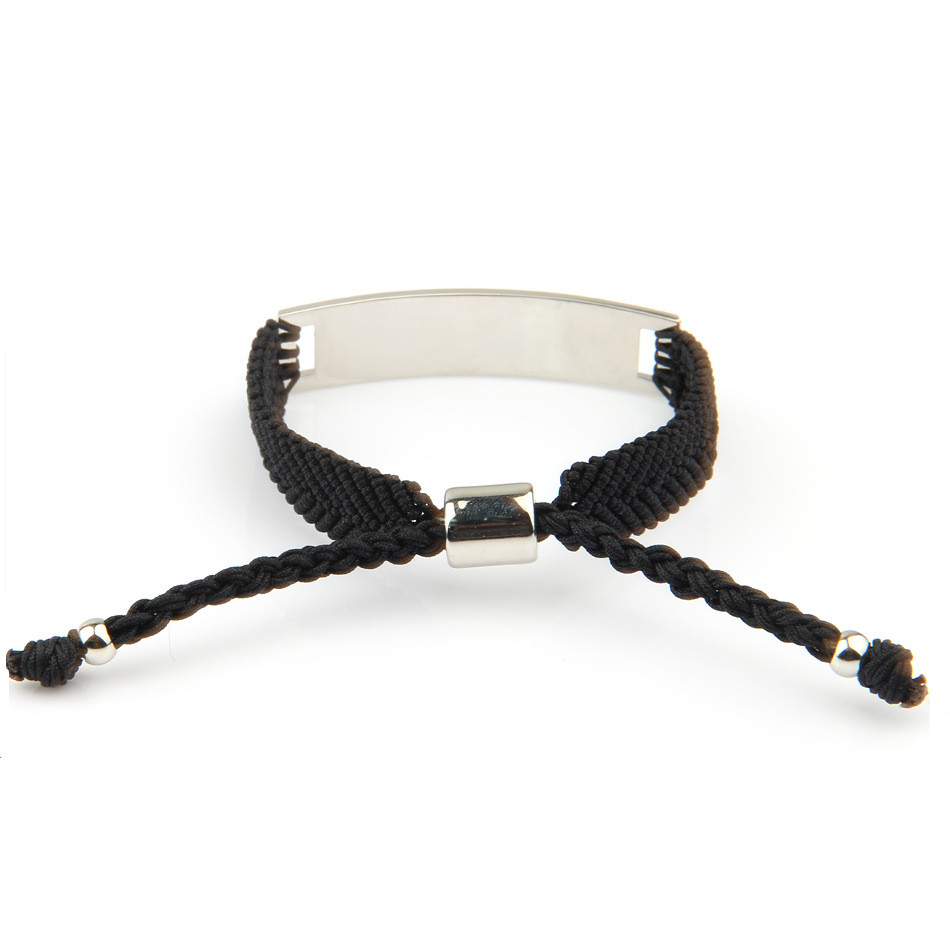 Woven Bracelet with Tag 3