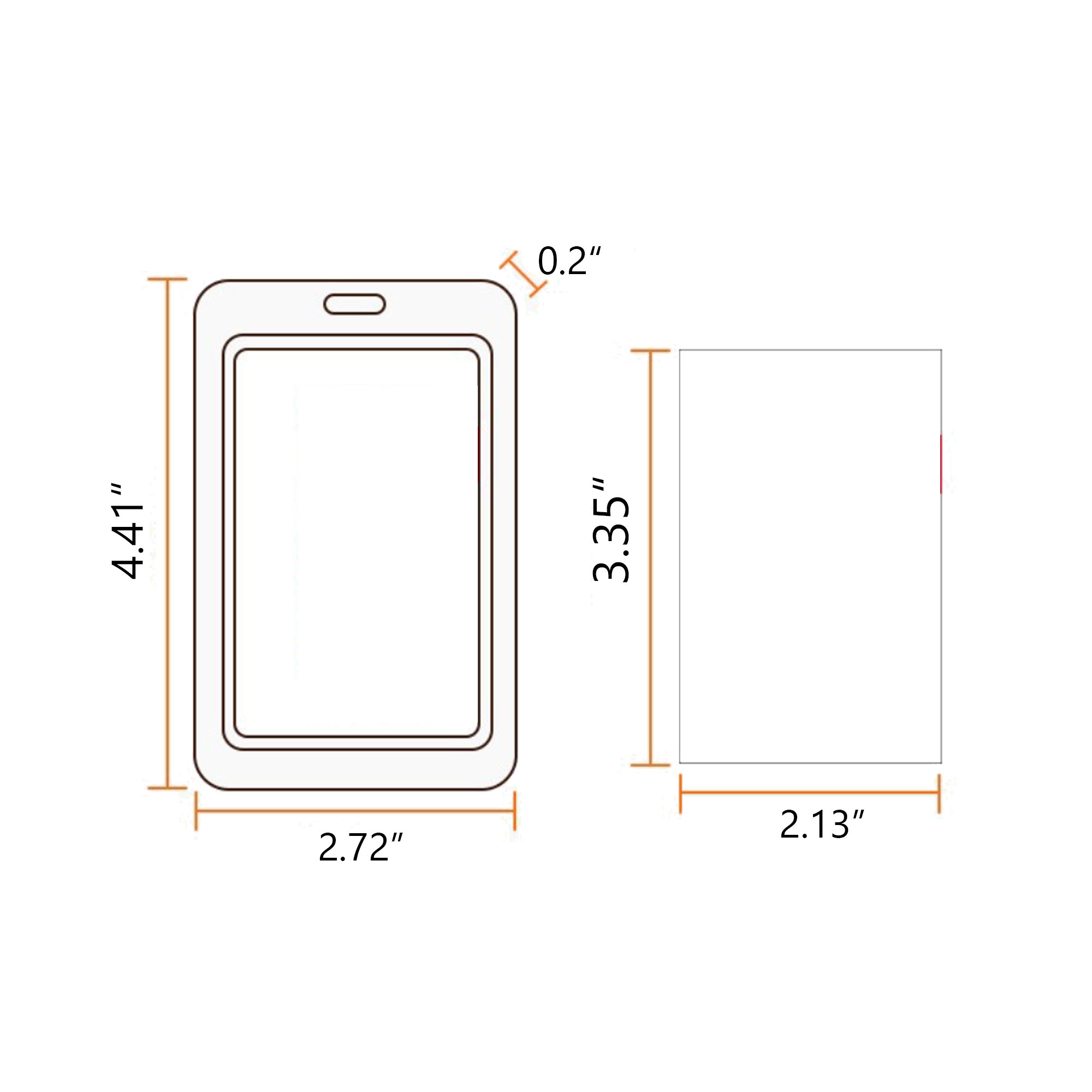 MOQ200 Work Card Protective Clip 2