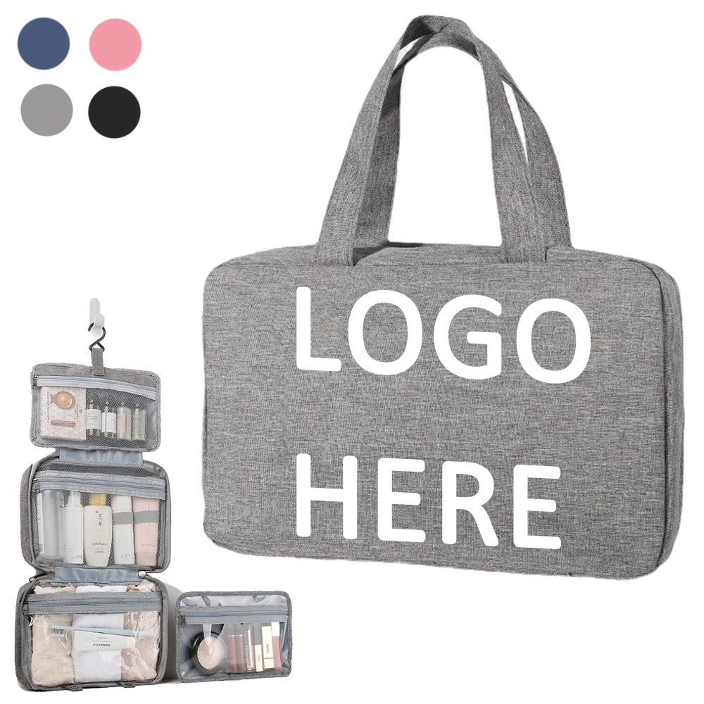 Hanging Travel Toiletry Bag & Makeup Cosmetic Organizer 12