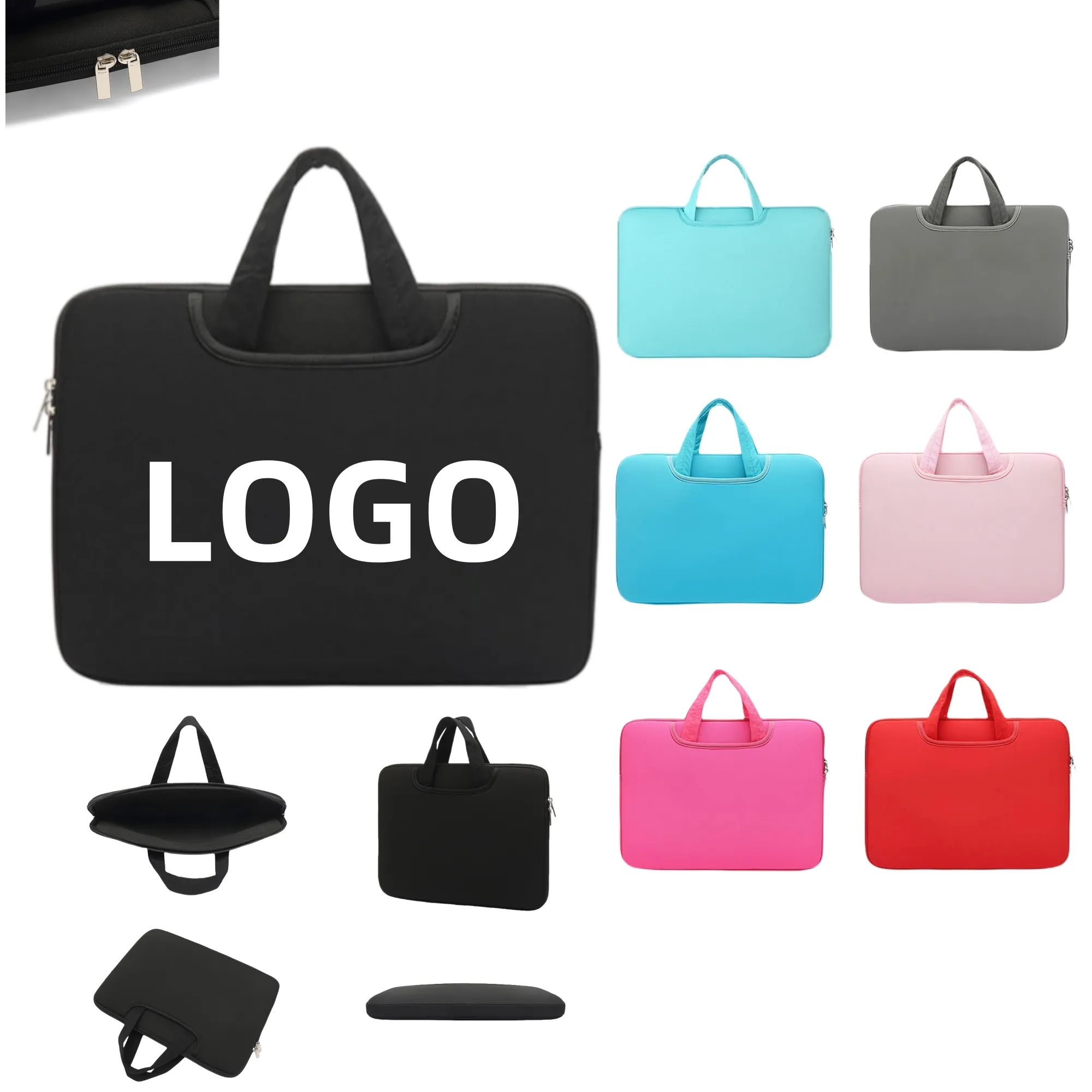 Drop-Resistant Thickened Laptop Handbag 4