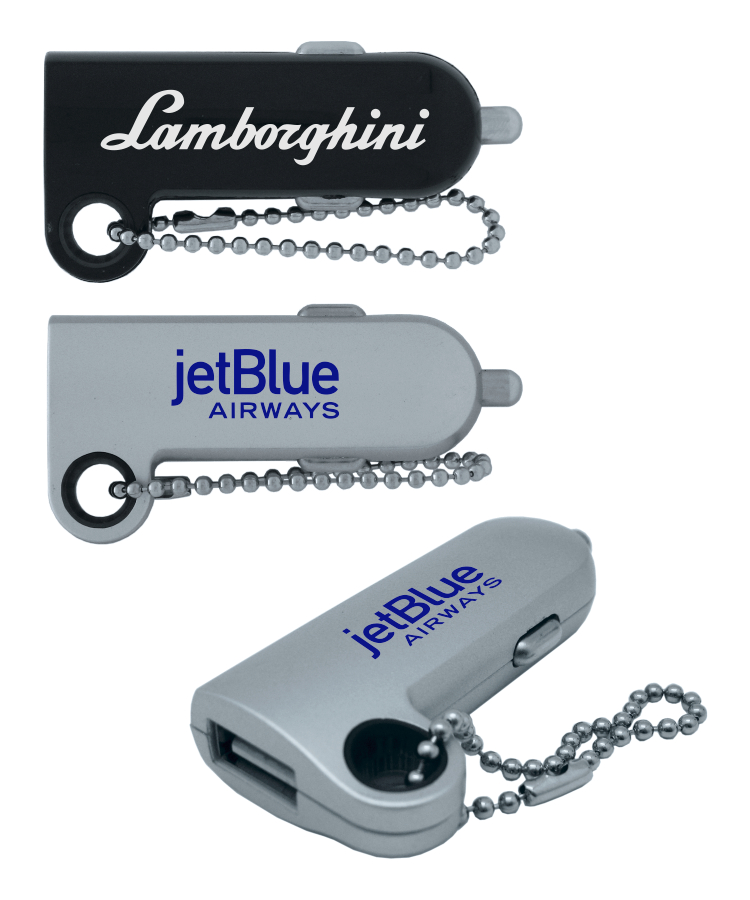 Keychain USB Car Charger 2