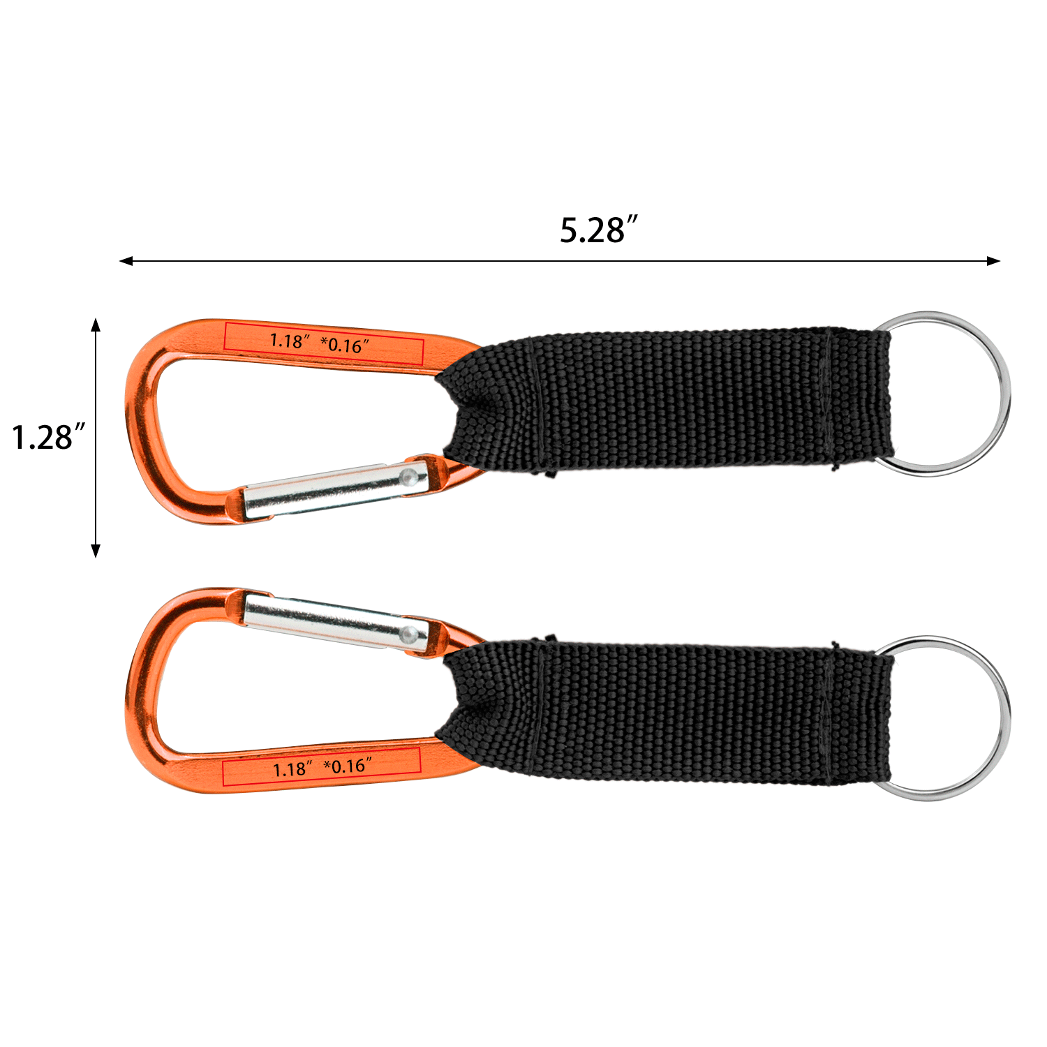 Moab Carabiner and Key Ring