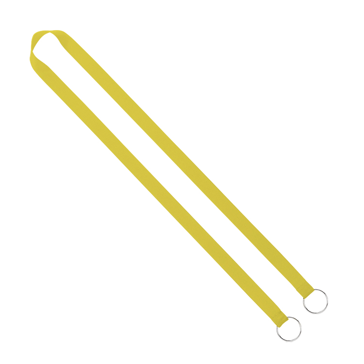 5/8" Screen Printed Lanyard with Double Clips 4