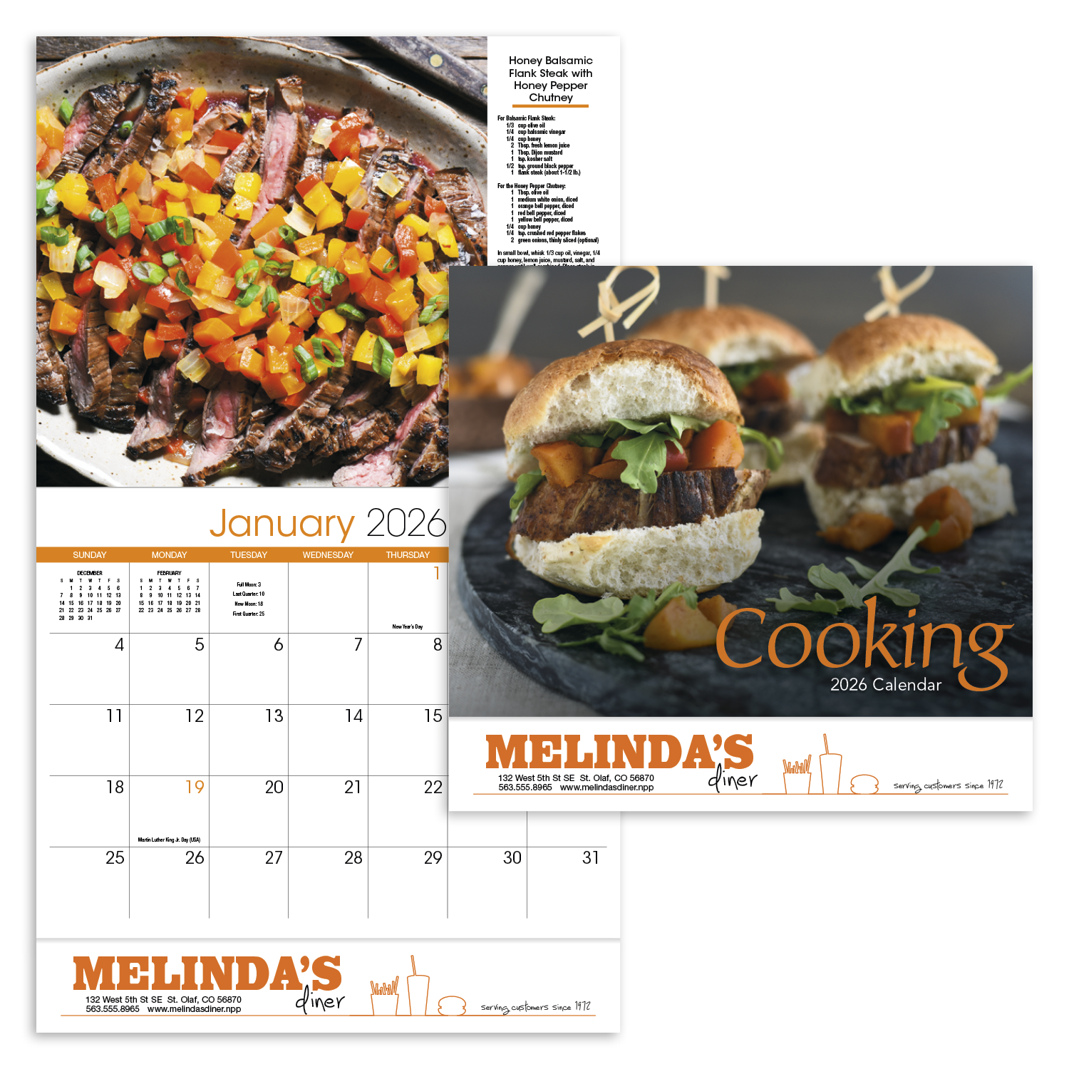 HotLine® Products Cooking Appointment Calendar - Stapled 57