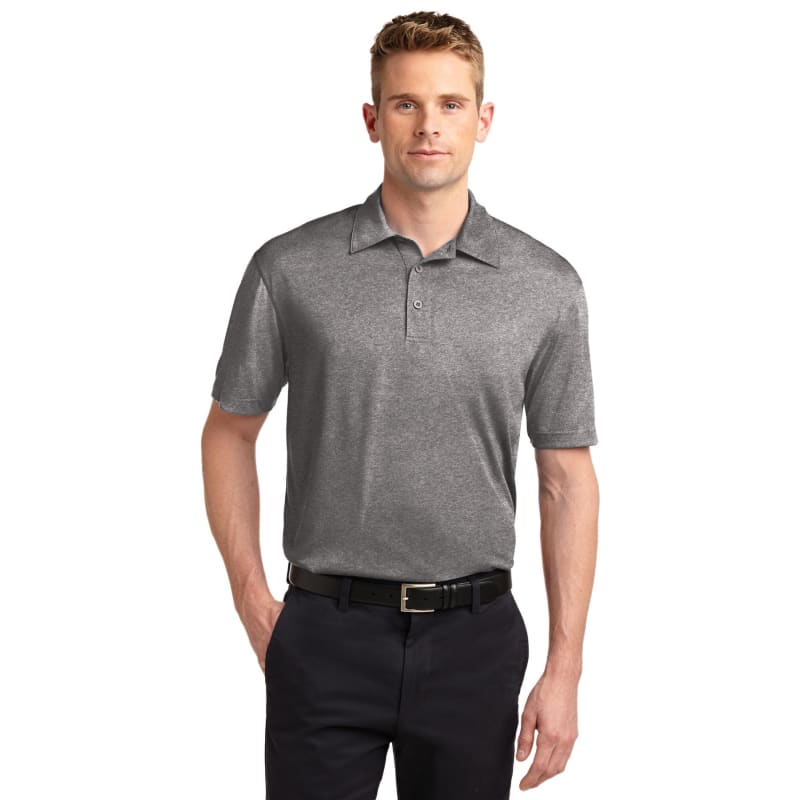 Sport-Tek Heather Contender Polo. 27