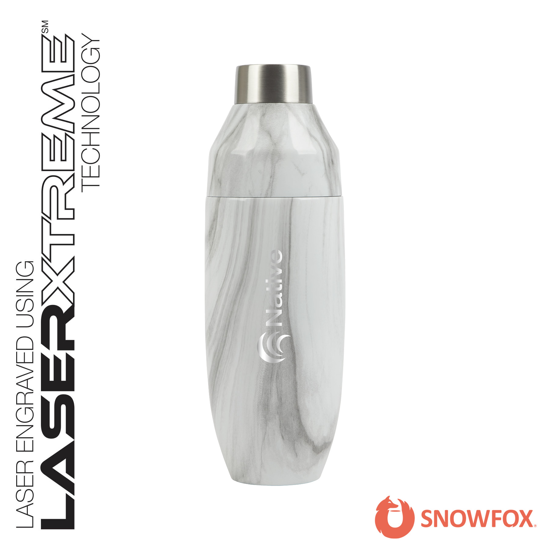 Snowfox® 22 oz. Vacuum Insulated Cocktail Shaker 43