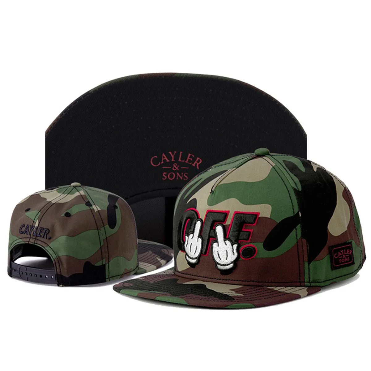 5 Pack Fashion Adjustable Comfortable Light Snapback Hat 2