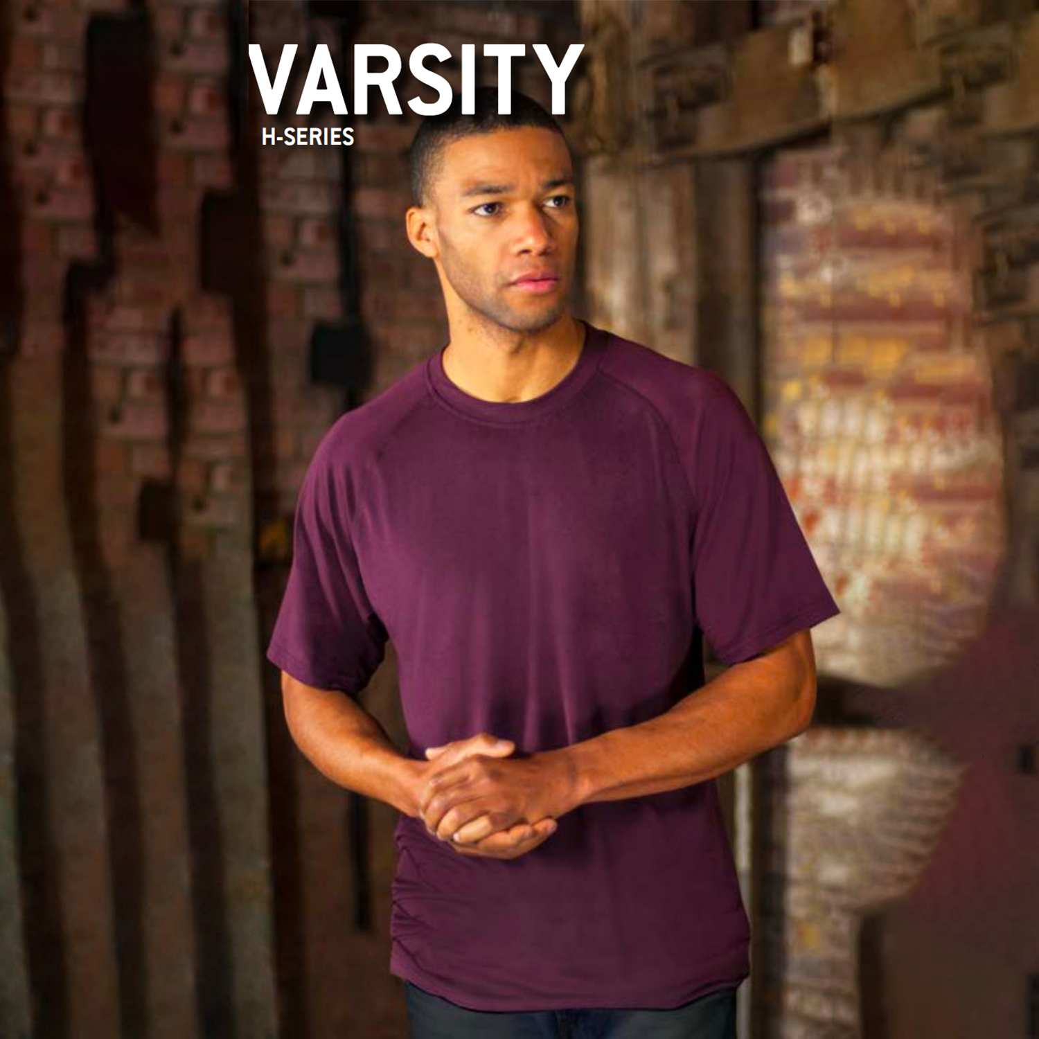 Men's Performance Crew Neck T-Shirt with Set-In Sleeves 4