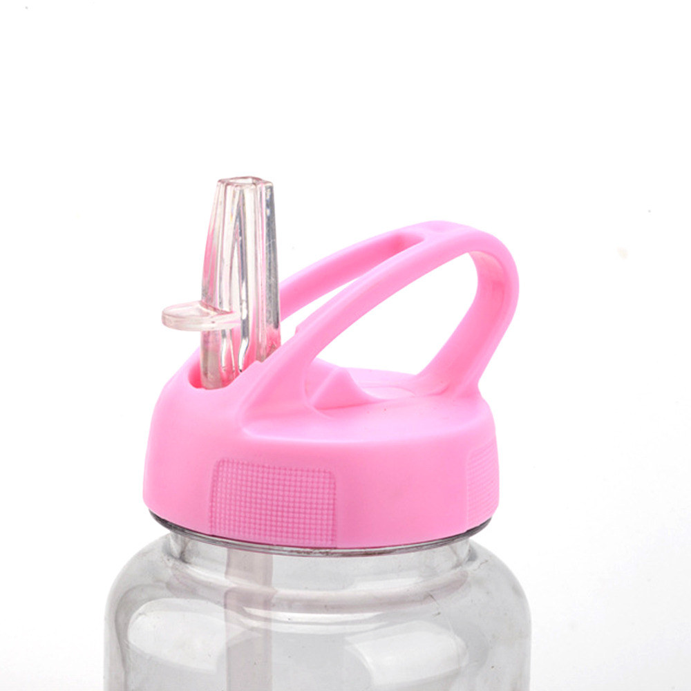 27 OZ Plastic Beverage/Sport/Space Bottle With Flip Straw 3