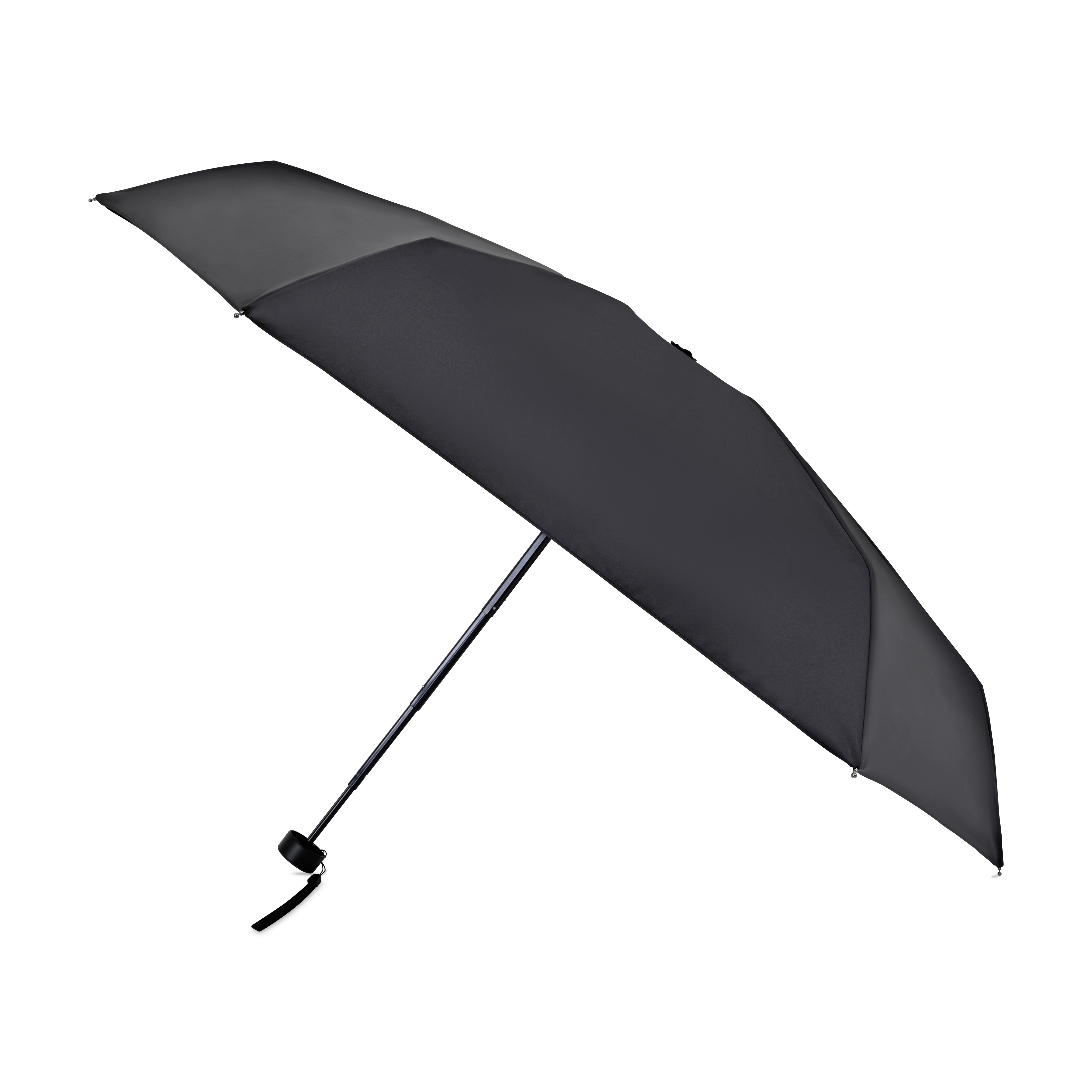Elements 39" Recycled Manual Mini Folding Umbrella