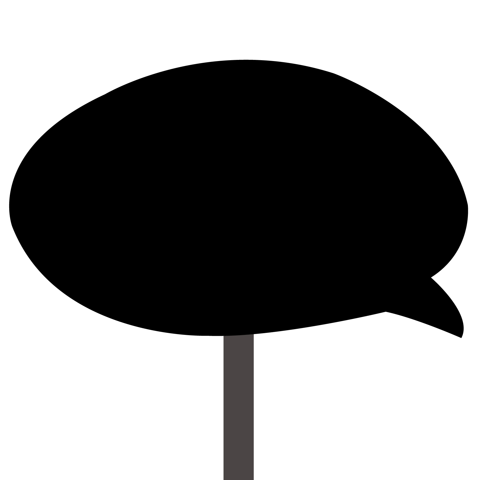Speech Bubble Topper 16