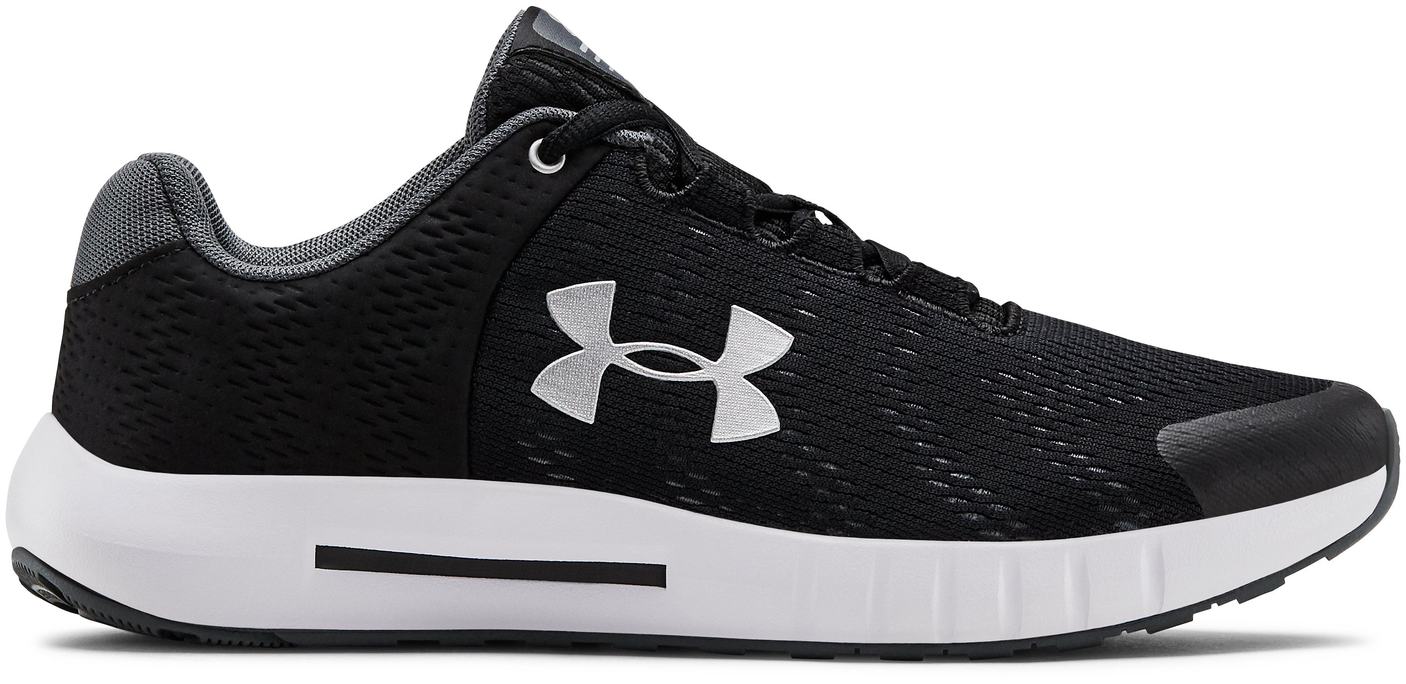 UA Pursuit Grade School Running Shoes 3