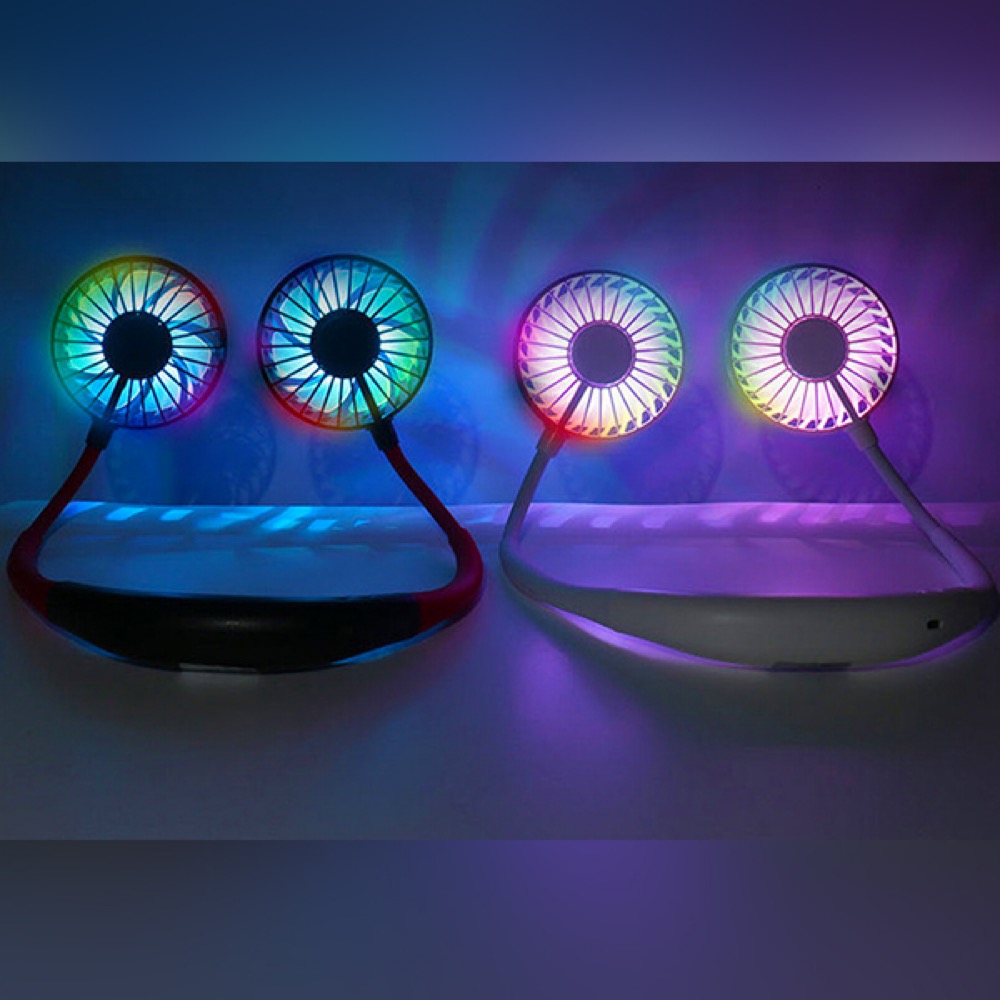 Wearable LED Neck Fan 7