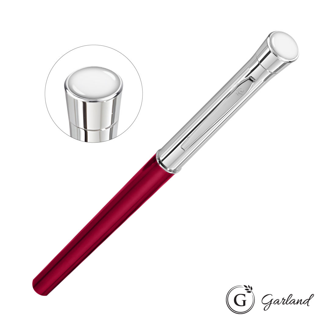 Garland® Monogram Custom Empire Felt Tip Pen - Chrome Accent 2
