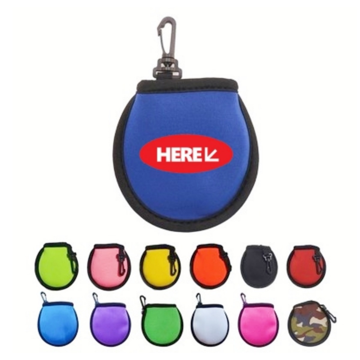 Pocket Golf Ball Washer Pouch 2