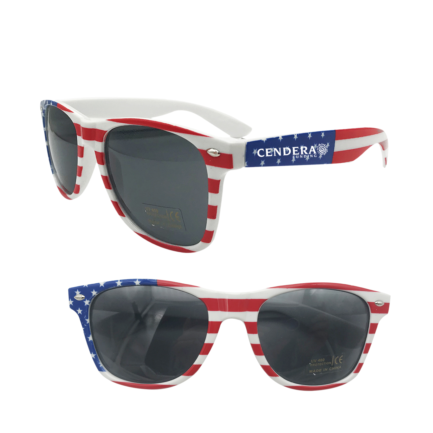 Free Shipping Patriotic Custom Sunglasses 2