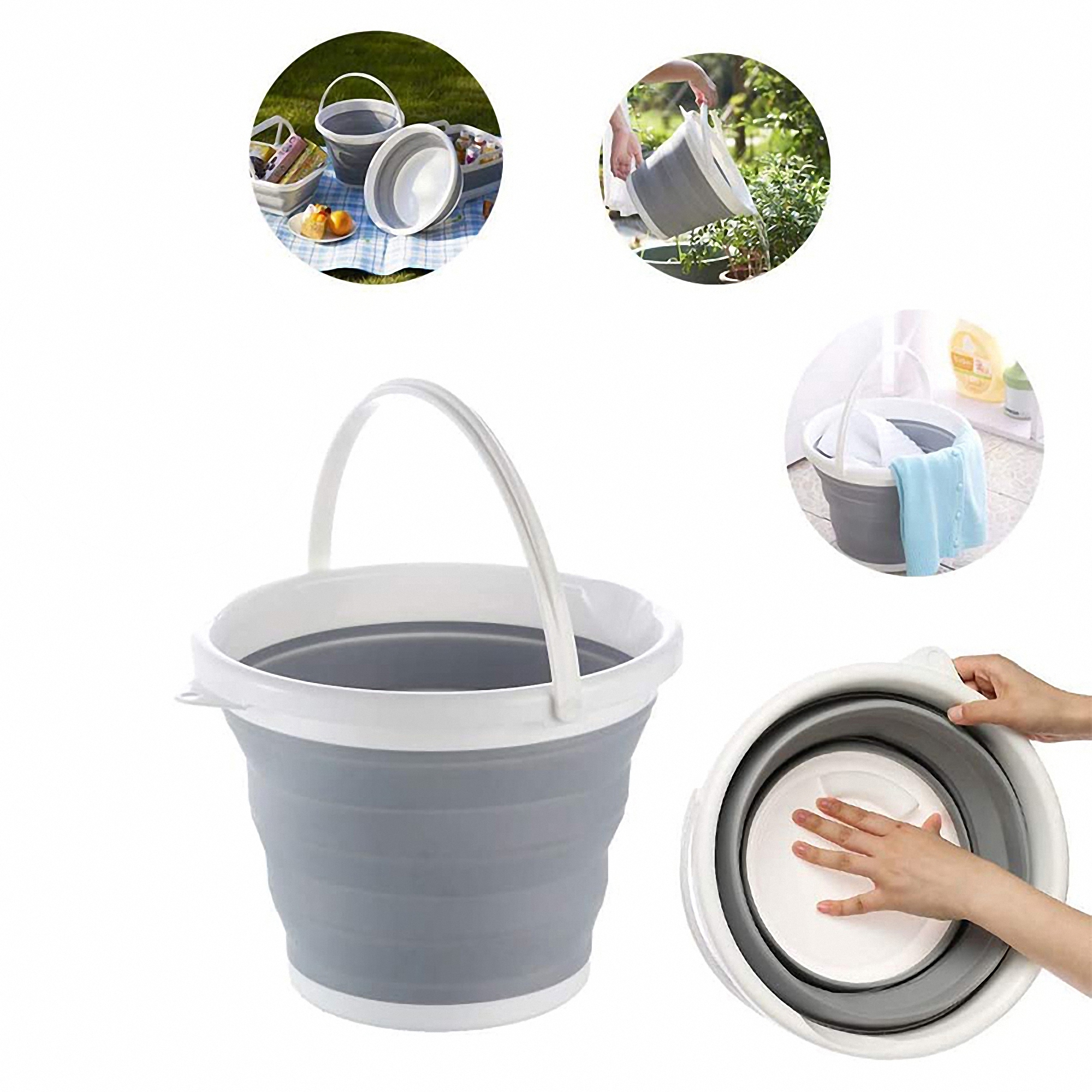 5L Foldable Polypropylene Bucket 5