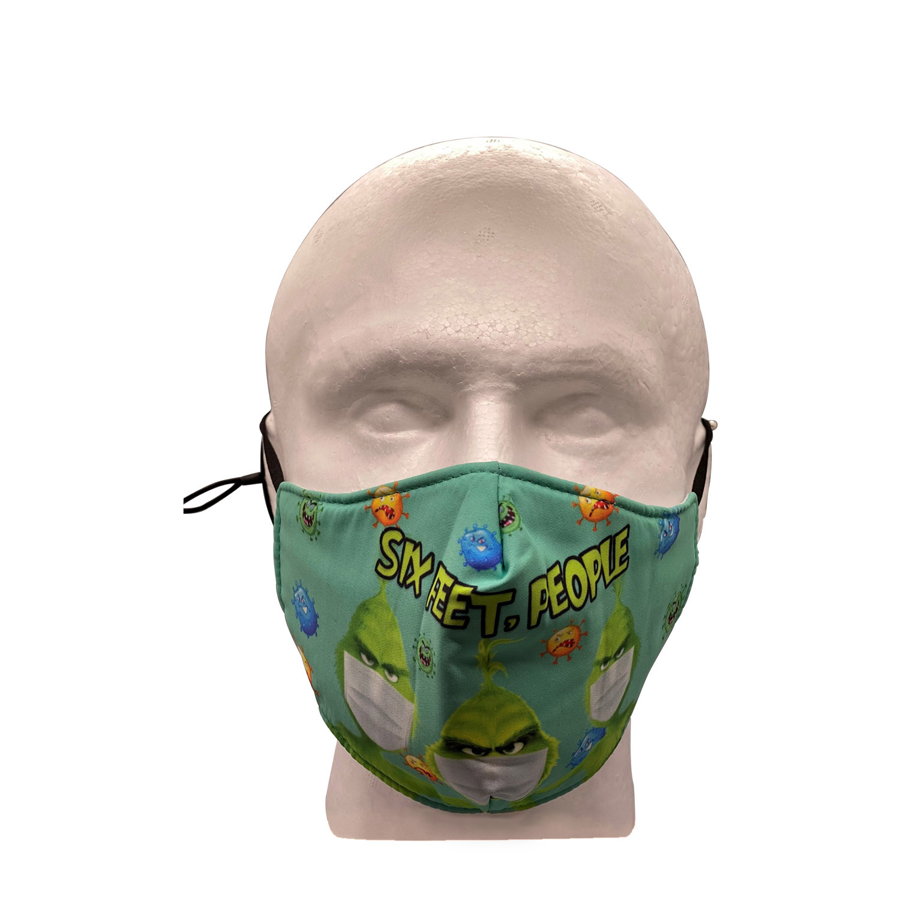 5-Ply Reusable Face Mask with Adjustable Ear Loops