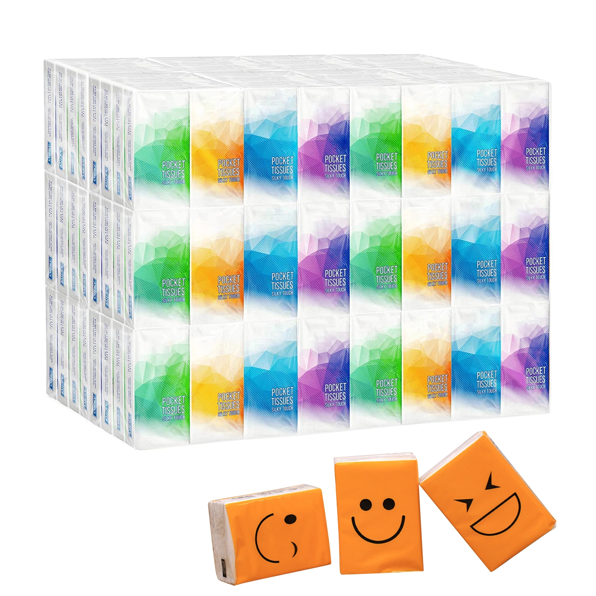 Custom Mini Facial Tissues Pack 4