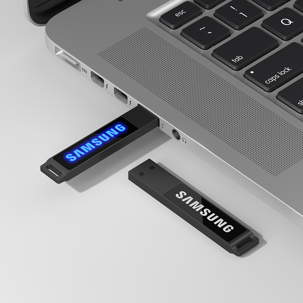 North Center Light-Up USB Flash Drive 21