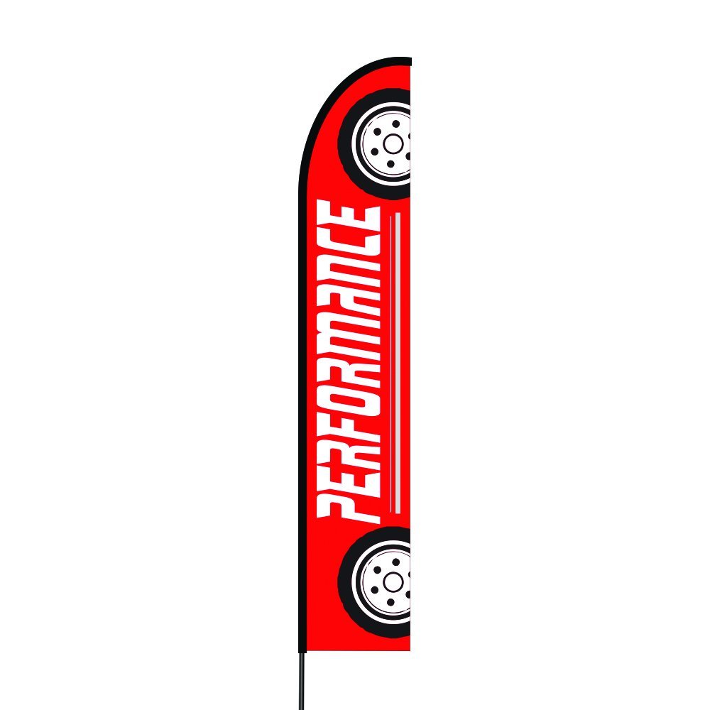 Performance Flag Kit 15' Feet Feather Flag Sign Outdoor Banner 2