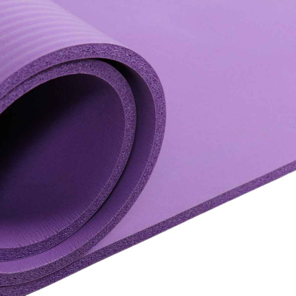 15MM Yoga Mat Non-slip Exercise Mat Pilates Training Thick Cushion Gym Fitness 2